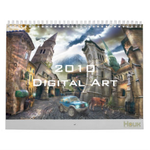 2010 overkliga Digital & fantasikonst - Kalender