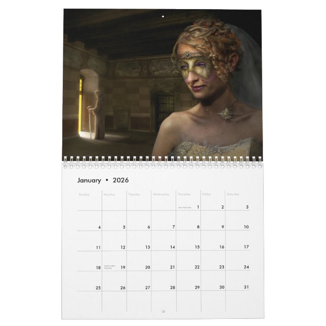 2010 overkliga Digital & fantasikonst - Kalender (Jan 2026)