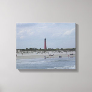 2010 Ponce öppningsfyr, Florida Canvastryck