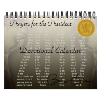 2010 Prayers for the President Devotional Calendar Kalender
