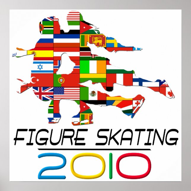 2010: Skating Figur Poster (Framsidan)