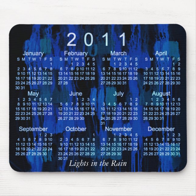 2011 Abstrakt Kalender Musmatta (Framsidan)