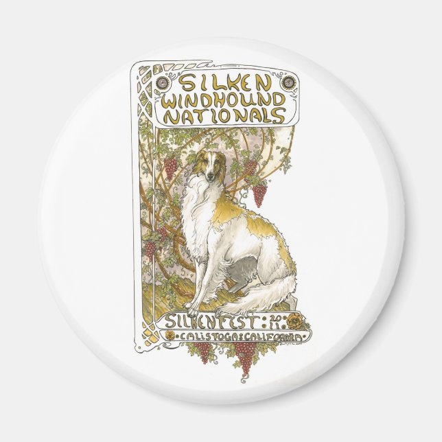 2011 års magnet för Silkenfest-logotyp (Framsidan)