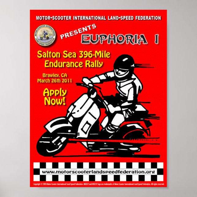 2011 års Poster i Salton Sea (Framsidan)