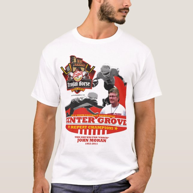 2011 - Centrera hästJohn Moran för dungen den Tee Shirt (Framsida)