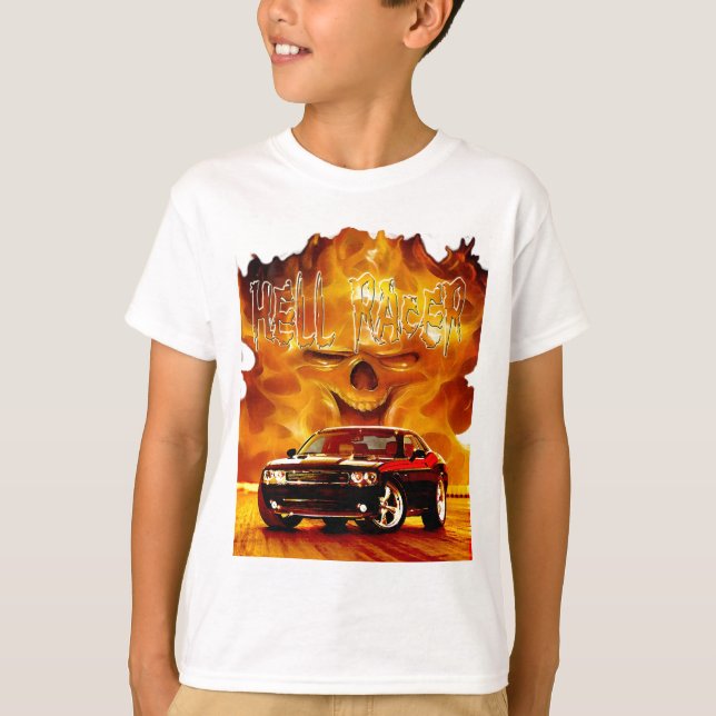 2011 Challenger Fan Racer T-shirt (Framsida)