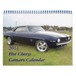 2011 Hett Chevys Camaro Calendar Kalender