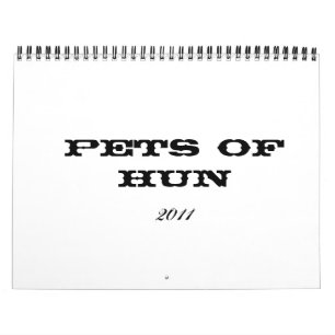 2011 husdjur av Hun Kalender