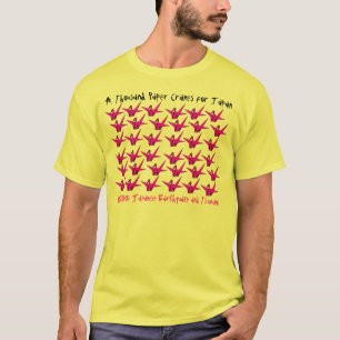2011 japanska jordskalv och Tsunami Tee Shirt