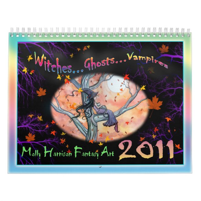 2011 Kalender Häxor, Spöken, Vampyrer (Omslag)
