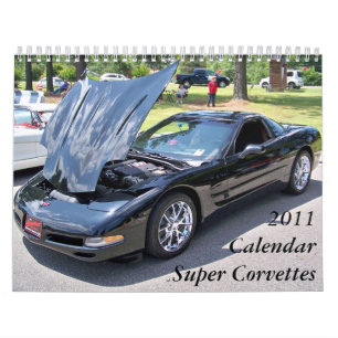 2011 kalendertoppen Corvettes Kalender