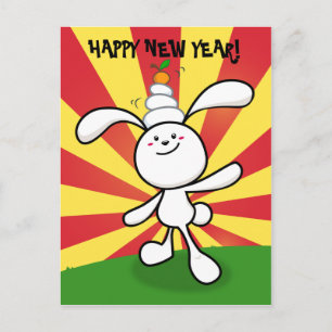 2011: Kaninens år: Mochi Balance! Helg Vykort