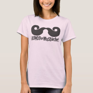 2011 kvinna stora Stache! - Spagetti fäster T-shirt