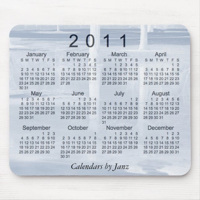 2011 Landskapskalender Musmatta (Framsidan)
