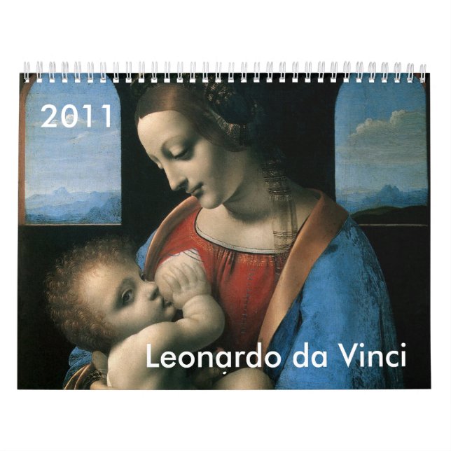 2011, Leonardo da Vinci Kalender (Omslag)
