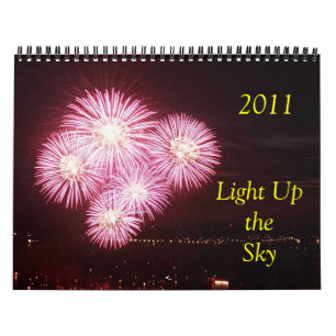 2011 ljusa övre himmlen kalender