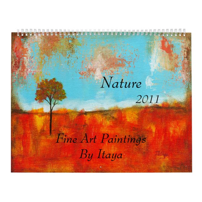 2011 målningar för kalendernaturkonst kalender (Omslag)