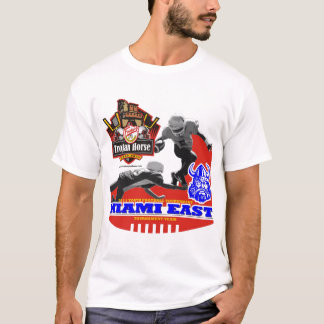 2011 - Miami östlig Vikings Trojan hästdesign Tee