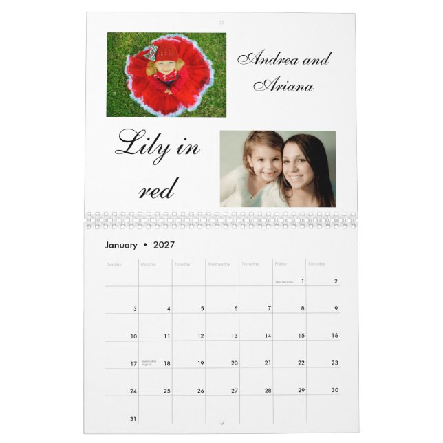 2011 modellera källkalendern kalender (Jan 2027)