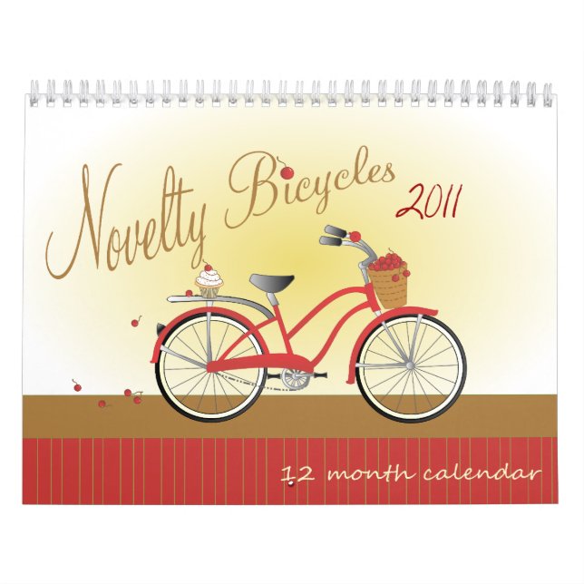 2011 Novelty cyklar Kalender (Omslag)