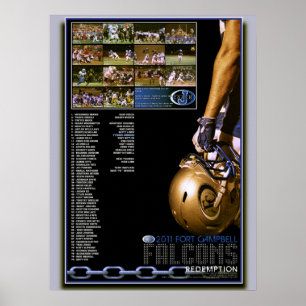 2011 Poster av Falcon i Fort-Campbell