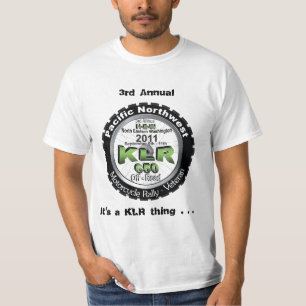 2011 samla logotypen, den 3rd som årliga KLr sake Tee Shirt