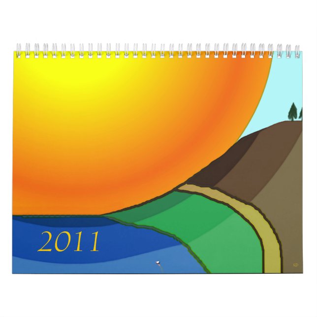 2011 speciella upplagacoola landskap kalendern kalender (Omslag)