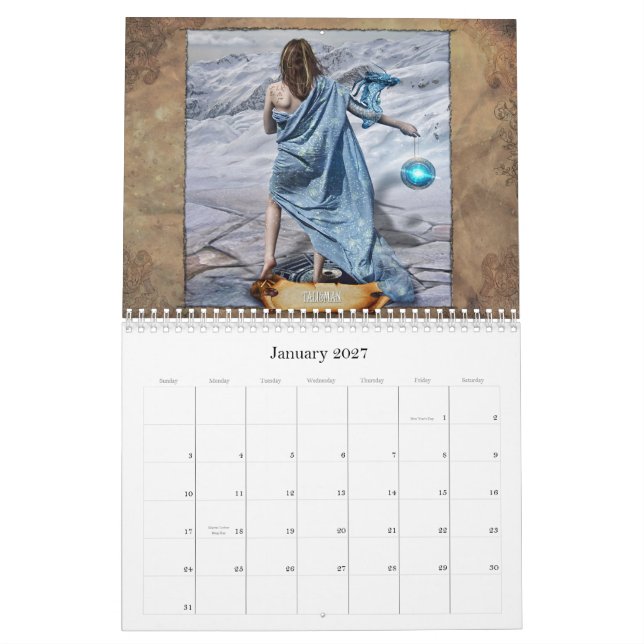 2011 tjusad kartakalender kalender (Jan 2027)