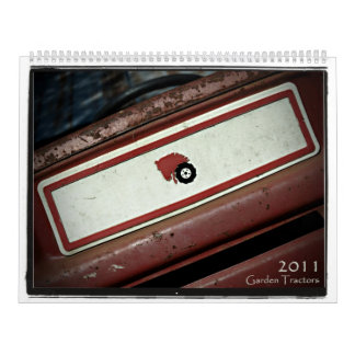 2011 trädgårds- traktorer kalender