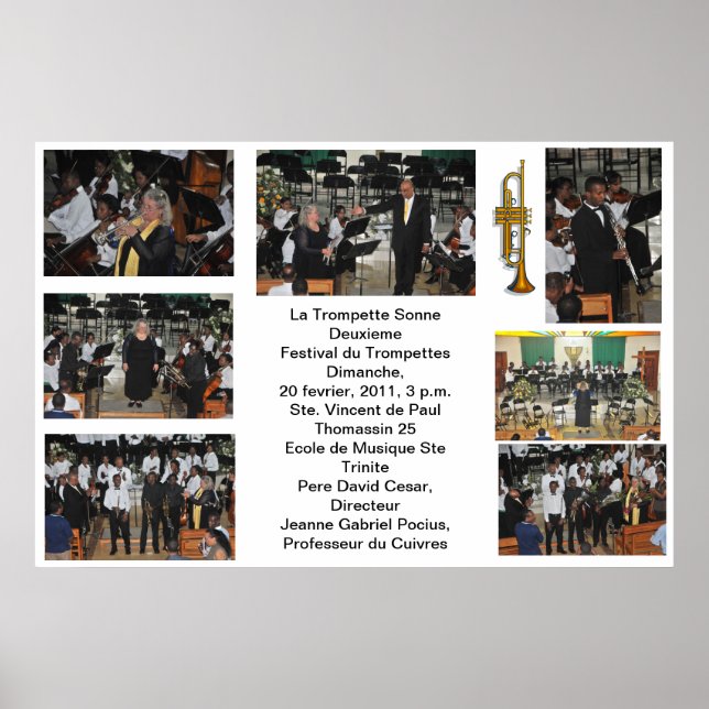 2011: Trumpet ska Ljud Poster (Framsidan)