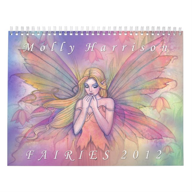 2012 Älvkalender av Molly Harrison Kalender (Omslag)