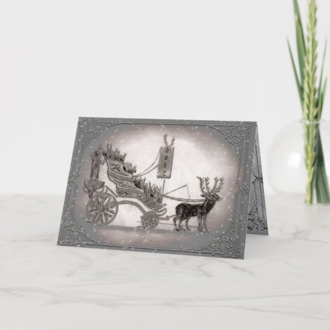 2012 års Anpassade års julkort Helgkort (Framsida)