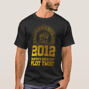 2012 års jordskalender Underbarare ritningen Th T Shirt