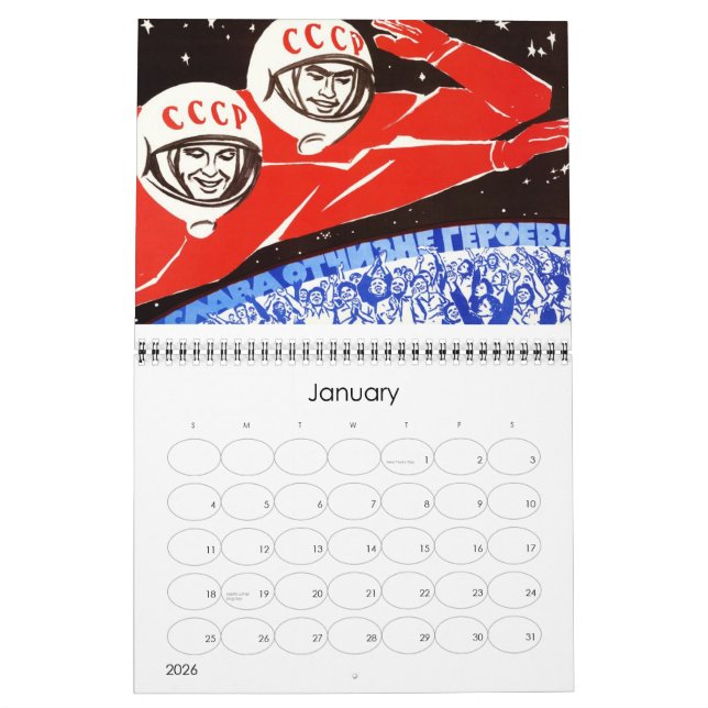 2012 års kalender - Sovjettema (Jan 2026)