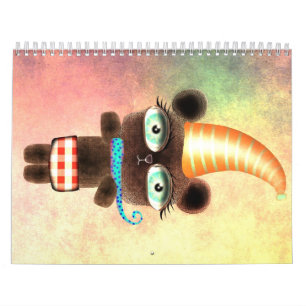 2012 Barn Illustrationskalender Kalender