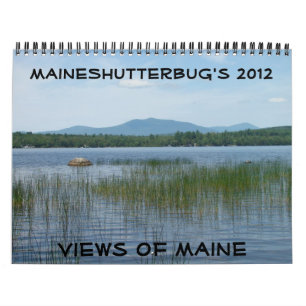 2012 beskådar av den Maine kalendern Kalender