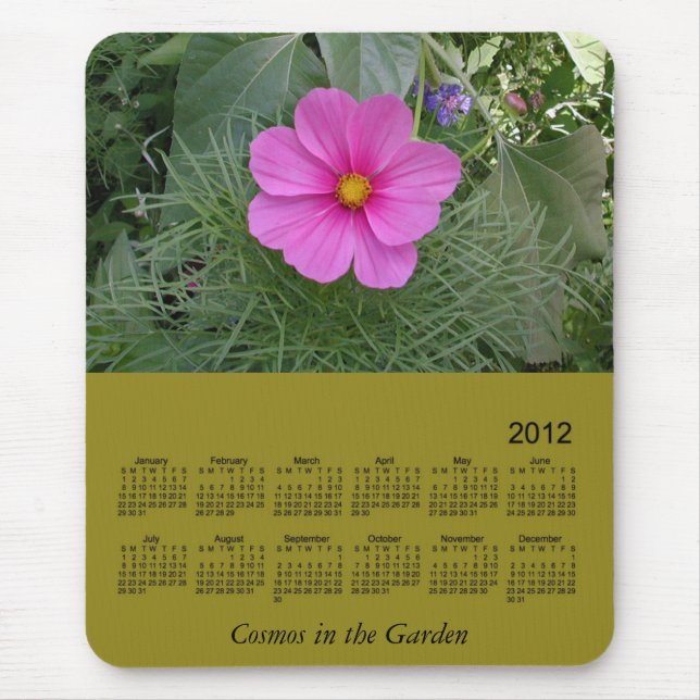 2012 blom- kalender musmatta (Framsidan)