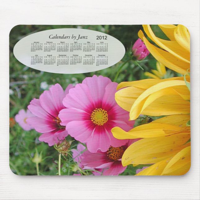 2012 Blomkalender Musmatta (Framsidan)