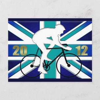 2012 British Cycling Bicyle älskare Cycle Vykort