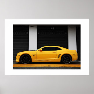 2012 Chevrolet Camaro-utgåva Poster