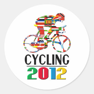 2012: Cykling Runt Klistermärke