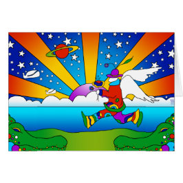 2012 - Det är inte slutet utan bara början Hälsningskort