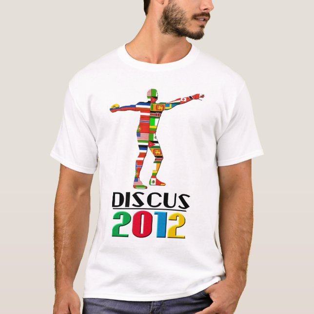 2012: Diskus T-shirt (Framsida)