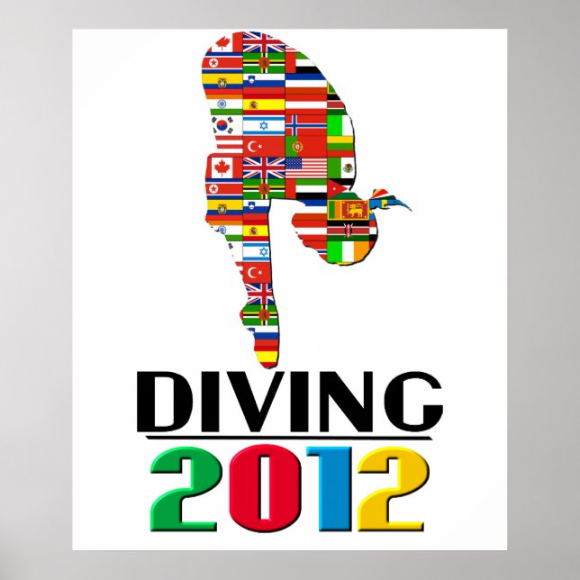 2012: Dykning Poster (Framsidan)