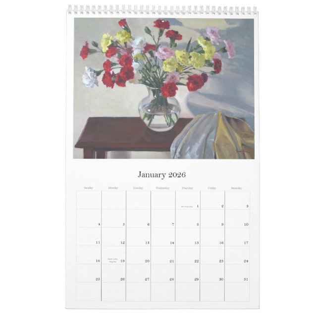 2012: En kalender från Sarah Sedwick (Jan 2026)