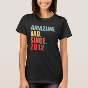 2012 Fantastisk Pappa Sedan 2012 T Shirt