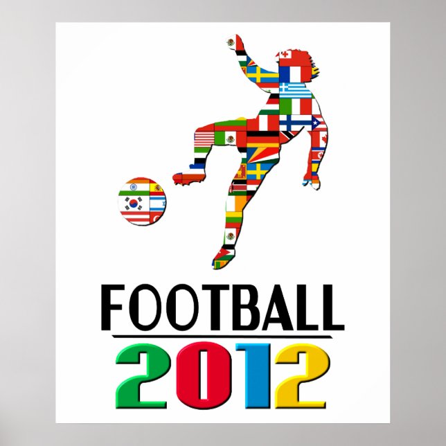2012: Fotboll Poster (Framsidan)