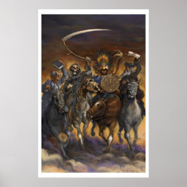 2012 Fyra hästsperma Poster