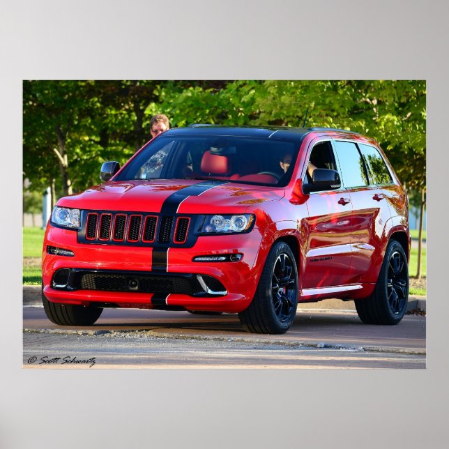 2012 Grand Cherokee SRT8 Poster (Framsidan)