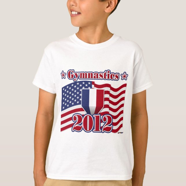 2012 Gymnastika T Shirt (Framsida)